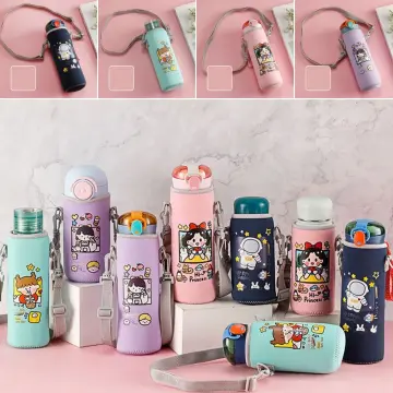 Hello Kitty Stainless Steel Bottle with Neoprene Carrier