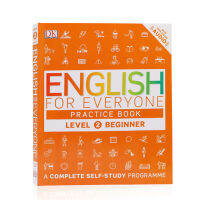 English original genuine DK new vision DK English for everyone Level 2 beginer Practice Book English learning textbook English self-study book introduction to English