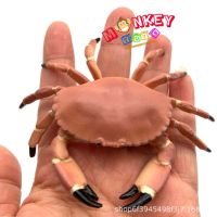 Monkey Toys - โมเดลสัตว์ Crab ปูนา ปูนแดง ขนาด 9.40 CM (จากหาดใหญ่)