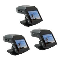 3X New 1080P Full HD Dash Cam Car Video Driving Recorder with Center Console LCD Car DVR Video Recorder Parking Monitor