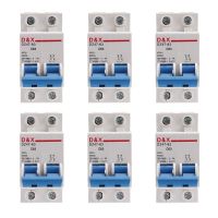 【LZ】 6X 2P 63A DC400V MCB Solar Energy Photovoltaic (Pv) Solar DC Circuit Breaker