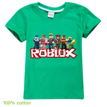 New Summer Children's Short Sleeve T-shirt ROBLOX Girls Boys