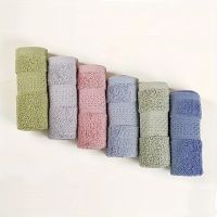 【jw】✗卐▬  6pcs Cotton Cloths Soft Washcloths with 6 Colors for and Face 13x13inch