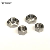 M5 Titanium Nuts Ti6Al4V For Bicycle Shimano Pedal Spindle M980 M985 M540 M780 M785 M8000 M8100 M9000 M8020 M990 Nails  Screws Fasteners