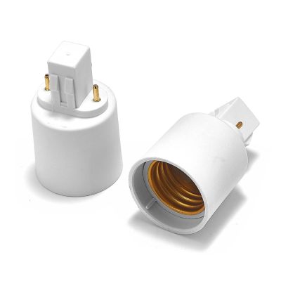 GX23 to E27 Adapter GX23 to E26 Lamp Holder Power Adapter Converter Base Socket LED Light Bulb Extend Extension Plug