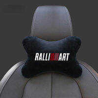 SP Ralliart รถที่นั่งคอหมอน Universal Auto Headrest หมอนคอสำหรับ Mitsubishi Lancer Outlander Attrage Eclipse L200 Space Star