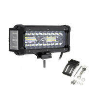 7 Inch 360W Dual Side Shooter LED Work Light Bar Combo Offroad ATV Driving Lamp