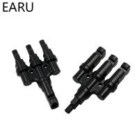1Pairs X 3T Connector Male And Female 3 Branch Solar PV System Panel Connector Waterproof IP67 Socket Plug Wires Leads Adapters