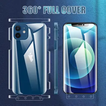 Hydrogel Film For iPhone 15 14 13 12 Pro Max 11 XR X 8 Full Screen Back  Protect