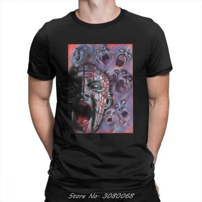 Helloween Horror The Scarlet Gospels T Shirt Men Print Tops Fashion T-Shirt O-Neck Cotton Tee Shirt Streetwear