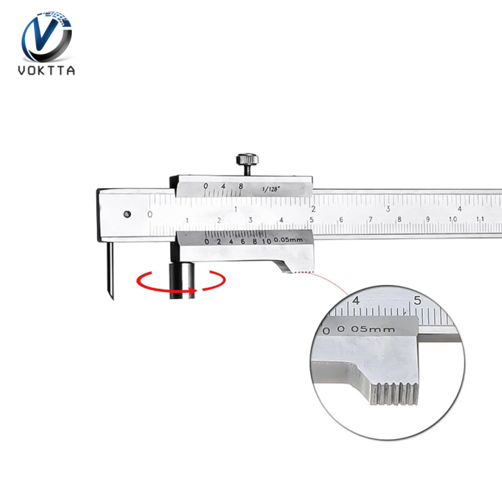 Vernier Caliper Parallel Marking Gauge Stainless Steel Measuring Tool For Measurement And Scribing Of Machining 0 200mm0 200mm
