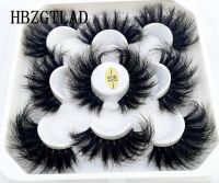 [HOT 2023] ขนตาใหม่5คู่3D Faux Mink Lashes นุ่ม Wispy ปริมาณปลอมยาวดูเป็นธรรมชาติขนตาขนตา Reusable Eyelashes แต่งหน้า