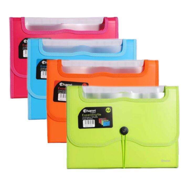 CY9655 A4 SIZED 12 POCKETS EXPANDABLE ENVELOPE Lazada PH