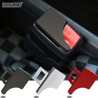 【CW】 1pc Car Safety Buckle Clip Metal Insert Card Interior Seatbelt Accessories