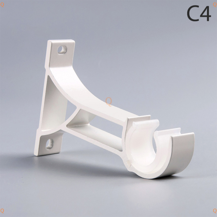 QR Curtain Rod Ceiling Mount Bracket Heavy Duty Curtain Rod Holder with