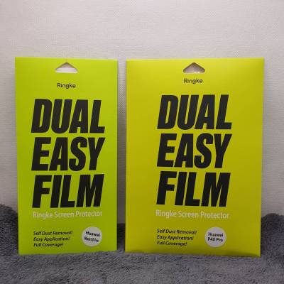 Ringke Dual Easy Film for Huawei Mate 30 Pro / P40 Proมี 2 ชิ้นในกล่อง ติดง่าย ทัชสกรีนลื่น ทนทาน
