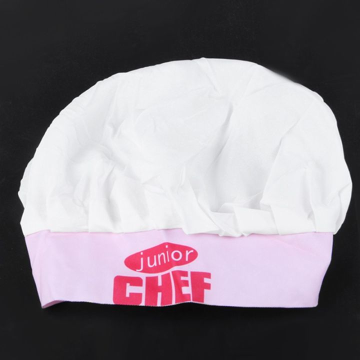 childs-kids-chef-hat-apron-cooking-baking-boy-girl-junior-gift-pink