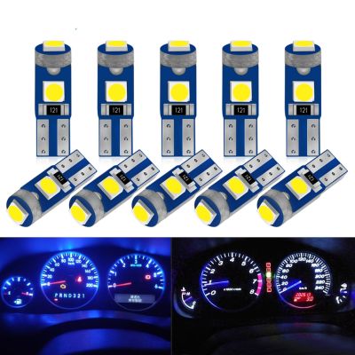 10Pcs T5 Led Bulb W3W Car dashboard light for Mercedes Benz W201 GLA W176 CLK W209 W202 W220 W204 W203 W210 W124 W211 W222