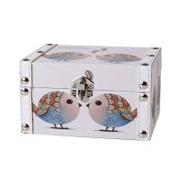 Jewelry Box with Lock Gift Box Wooden Password Storage Box Cute Wooden Box Cosmetics with Lock Jewelry Box Women