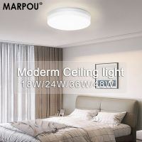 {Kobayashi copy paper} โคมไฟติดผนังสไตล์โมเดิร์น LED MARPOU โคมไฟติดเพดานกลมบางเป็นพิเศษ220V110V โคมไฟระย้าในร่มสำหรับโคมไฟห้องนอนครัว