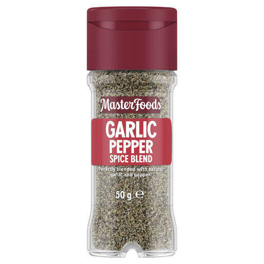 MasterFoods Herbs Garlic Pepper Seasoning 50g Lazada