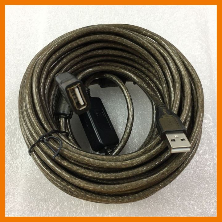 hotลดราคา-usb-extension-cable-15m-usb-ต่อยาว-15เมตร-ที่ชาร์จ-แท็บเล็ต-ไร้สาย-เสียง-หูฟัง-เคส-airpodss-ลำโพง-wireless-bluetooth-โทรศัพท์-usb-ปลั๊ก-เมาท์-hdmi-สายคอมพิวเตอร์