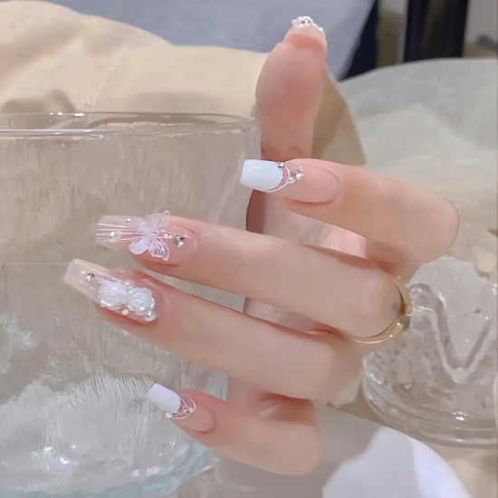 1 Tổng hợp 16 mẫu vẽ nail móng tay cô dâu đẹp nhất | 2023