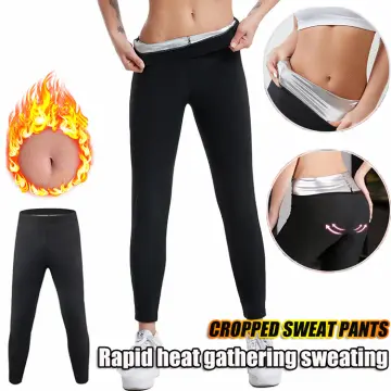 Sauna Shaper Pants For Women Weight Loss Thermal Sweat Shorts High