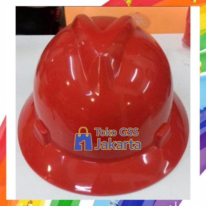 Helm Safety Full Brim Msa Sni Fastrack Safety Helmet Fullbrim Msa