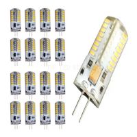 [HOT QQZIWWUJJWG 104] 6-10X G4หลอดไฟ LED AC DC12V Lampada หลอดไฟ LED AC220V 3014 2835ชิป360มุมลำแสงไฟเปลี่ยน30W/80W หลอดฮาโลเจน