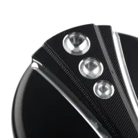 Motorcycle Fuel Gas Tank Tank Cap Oil Cover For Harley XL Sportster XL883 XL1200 48 Dyna Freewheeler CNC Aluminum BlackChrom