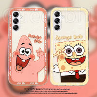 เคสโทรศัพท์ Samsung A54 5G A24 A34 5G SpongeBob ซิลิโคนนิ่มลายการ์ตูนน่ารักเคสใส่โทรศัพท์ Galaxy A54 5G A34 5G ฝาครอบโทรศัพท์ปลาดาวแพททริก