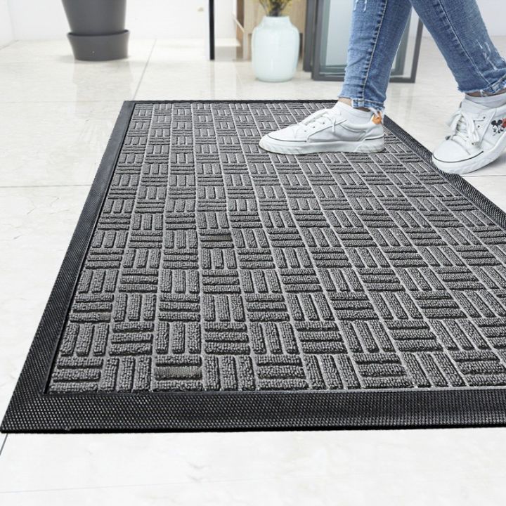 Outdoor Terrace Entry Door Mats Rubber Household Anti-slip Dust