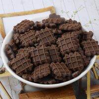 10pcs/bag Resin Chocolate Biscuits Food Accessories Polymer Clay Molds Playdough Tools Decoration Materials