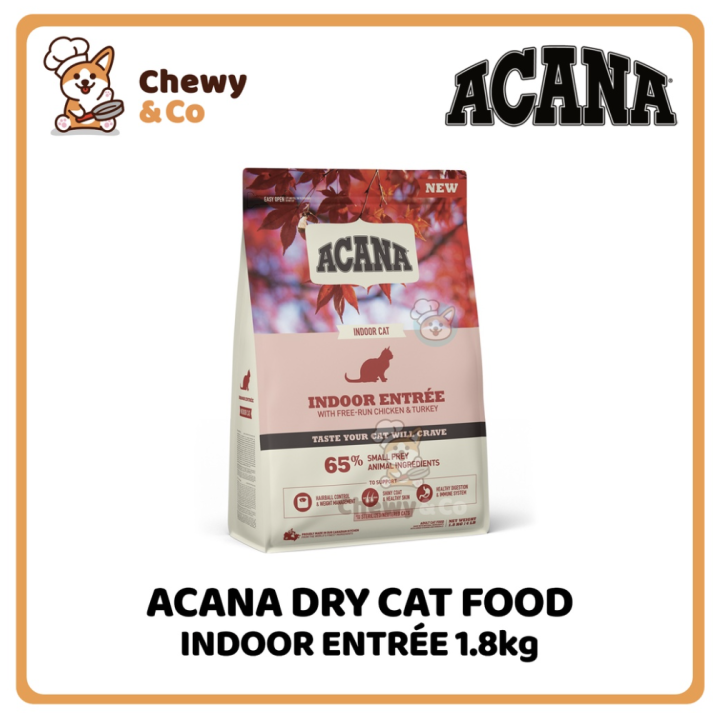 Acana Dry Cat Food Indoor Entrée 1.8kg Lazada PH
