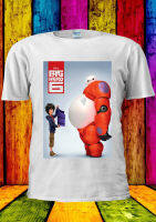 Big Hero 6 Baymax Dasney Hiro เสื้อยืดเสื้อกั๊ก Tank Top Men ผู้หญิง Unisex