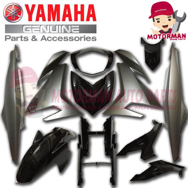 Body Cover Set Yamaha Y Zr Black Smx Original Hong Leong Motorman Lazada