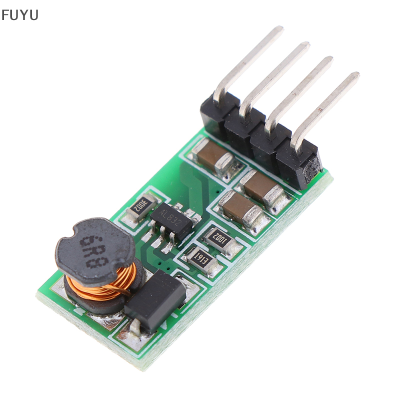 FUYU โมดูลแปลงวงจรเพิ่มแรงดันไฟฟ้า DC 3.3V 3.7V 5V 6V ถึง12V