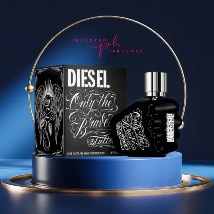 [imported Perfumes] Diesel Only The Brave Tattoo Eau De Toilette For Men 125ml Lazada Ph