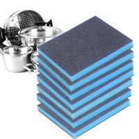 ❀™ 8PCS 240 320 600 800 1000 Grit Sanding Sponge Blocks Washable Foam Abrasive Pads 120x10x12mm Polishing Kitchen Pot Clean Pad