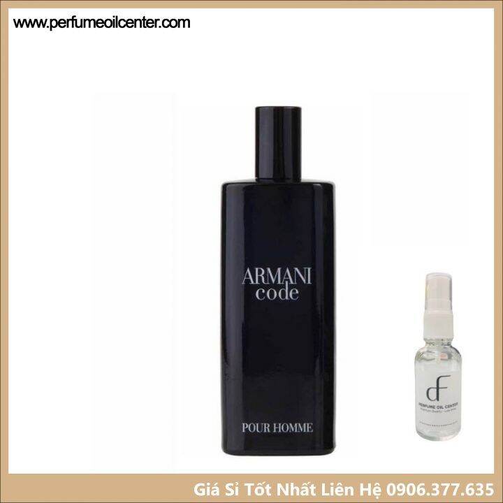 Tinh Dầu Giorgio Armani ? Mẫu Thử 5ml ? Hương Nước Hoa Armani Code Pour  Homme Cho Nam Giới 