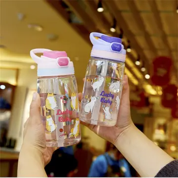 Disney Cups for Kids Water Cup with Straw Kindergarten Baby Straight  Drinking Kettle Cute Spiderman Portable