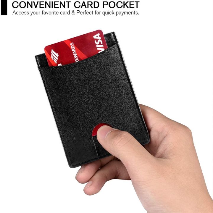 rfid-genuine-leather-men-wallets-money-bag-slim-thin-card-holder-wallet-carbon-fiber-male-small-short-purse-black-walet-billfold