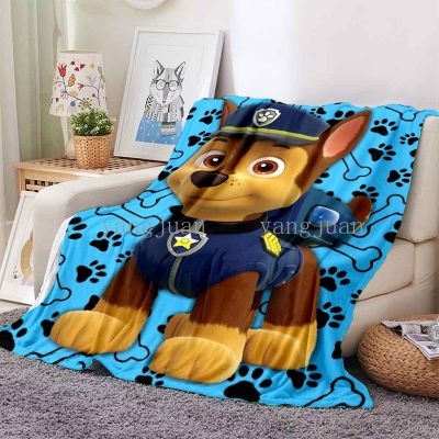 Blanket Custom Barking Team Dog Patrol Children Cartoon Anime Printed Student Dormitory Office Nap Sofa Car Air Conditioning Cover A22