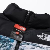 The North Face [คุณภาพดี] 1996ผู้ชายและผู้หญิงลงแจ็คเก็ตผ้าฝ้ายเบาะลมกลางแจ้งเสื้อ Ins แฟชั่นซูเปอร์ไฟเพื่อให้กวาดล้างอบอุ่น