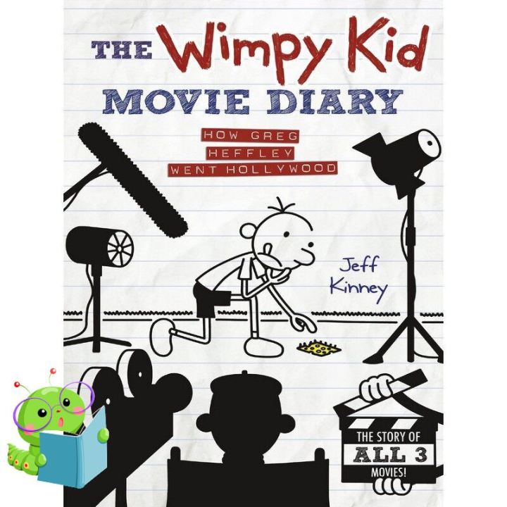 จัดส่งฟรี ! หนังสือภาษาอังกฤษ WIMPY KID MOVIE DIARY, THE (3 MOVIES)
