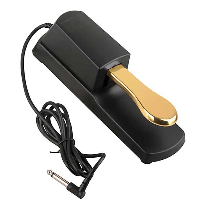 Universal Piano Sustain Pedal Keyboard Foot Damper Pedal with 6.35mm Plug for Casio Yamaha