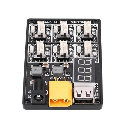 6 In 1 3.7V 3.8V 1S Lipo Lihv Battery Charger Board For Tiny 6 7 QX65 Mobula7 Mobula 6 RC Quadcopter FPV Racing Drone