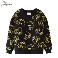 [COD] and Boys Sweatshirt Wear Cartoon Pullover Top European Childrens Clothing Cross-border Distribution