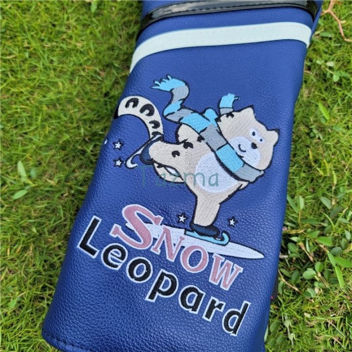 snow-leopard-golf-club-driver-fairway-woods-hybrid-ut-headcover-sports-golf-club-accessories-equipment